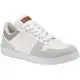 Tênis Branco Feminino Casual Confortável com Recortes Colorido Original Lóris em oferta