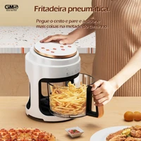 Imagem da promoção Air Fryer sem óleo, 110v, fritadeira elétrica, 360 ° assadeira, cesta antiaderente, fritadeira de fr