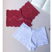 Imagem da promoção Kit 5 Calcinhas Caleçon Lingerie Tanga Shortinho Renda Feminino Calesson Sexy Lingerie