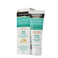 Imagem da promoção Protetor Solar Neutrogena Sun Fresh Pele Oleosa Clara FPS 70 40g