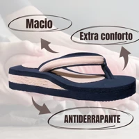 Imagem da promoção chinelo confortável feminino sandália massageadora nuvem ortopédico