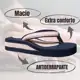 chinelo confortável feminino sandália massageadora nuvem ortopédico em oferta