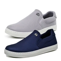 Imagem da promoção Kit 2 Tênis Masculino Slip On Sapatênis Casual Polo Fran- London