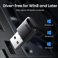 Imagem da promoção Adaptador Receptor De Transmissor Sem Fio Dongle Para PC Windows 11 10 8.1 7 Fone De Ouvido Estéreo