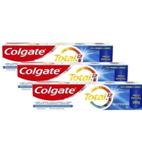 Imagem da promoção Kit 3 Creme Dental Colgate Total 12 Whitening 180g