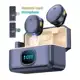 Clip Magnético Microfone De Lapela Profissional Sem Fio Cancelar O Ruído Do Lavalier Mini Microfones em oferta