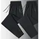 KIT 2 Calça Jogger Preta Masculina Dry Fit Com Fitas Esportiva em oferta