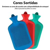 Imagem da promoção Bolsa De Borracha Térmica Compressa Cólica Dor Para Água Quente Fria 1 Litro - Lux Hair