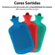 Bolsa De Borracha Térmica Compressa Cólica Dor Para Água Quente Fria 1 Litro - Lux Hair em oferta
