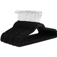 Imagem da promoção Kit Cabides Veludo De Roupa Cinza/Preto Antideslizante Slim Adulto