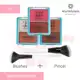 KIT Blush Duo + Pincel de Blush Vegano Ana Hickmann Coradinha Fast Glam em oferta
