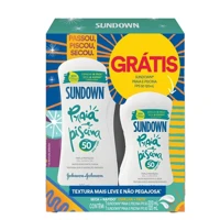 Imagem da promoção Protetor Solar Sundown Praia e Piscina FPS 50 200ml + FPS 50 120ml