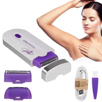 Imagem da promoção Depilador Elétrico Touch Mini Recarregável Finishing Remove Pelos Facial Corporal Indolor