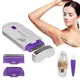 Depilador Elétrico Touch Mini Recarregável Finishing Remove Pelos Facial Corporal Indolor em oferta
