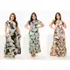 Vestido Longuete Juliana Lindas Estampas Lançamento Moda Evangélica Cristã Brás - Loja Via Brás em oferta