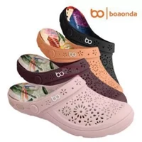 Imagem da promoção Sandalia Babouche NELLIE BoaOnda Original Feminino Casual Ortopedica Babouche Rasteira Conforto