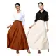 Saia Longa Feminina Alfaiataria P ao G3 Moda Evangélica Tendência HM-SAIA-007 em oferta