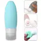 Kit 4 Frasco De Cosmetico 90ml Silicone Para Viagem Portatil Shampoo Creme Loçao Sabonete em oferta