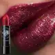 6cores Batom Glitter À Prova D'água Metálico Perolado Diamante Preto Longo Brilho Labial Feminino Ma em oferta