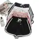 Shorts Feminino de Patchwork com Cordão e Costura Contrastante LNL54101 em oferta