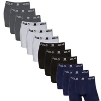 Imagem da promoção Kit com 12 Cuecas Boxer Microfibra Poliéster Polo Wear