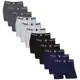 Kit com 12 Cuecas Boxer Microfibra Poliéster Polo Wear em oferta