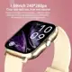 relógio smartwatch feminino masculino Bluetooth pulseira de fitness esportiva tela sensível ao toque em oferta