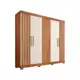 Guarda-roupa Casal com Sapateiro 5 Portas 2 Gavetas Caemmun Sophia em oferta