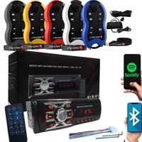 Imagem da promoção Som Automotivo Rádio para Carro Pendrive USB Bluetooth Leitor Cartão SD RCA Controle Longa Distância