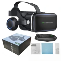 Imagem da promoção Oculos Vr Realidade Virtual 3d VR Oculos, Fone de ouvido Virtual Reality VR Óculos 3D, Capacetes de