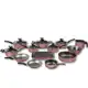 Conjunto Jogo 13pç Antiaderente Teflon Inmetro Tampa Vidro em oferta