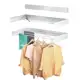 Varal Retratil Parede 80CM Magico Estendedor De Roupa Apartamento em oferta