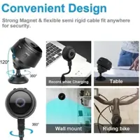 Câmeras A9 HD Mini com visão noturna Wifi Câmera 1080P em oferta na Shopee