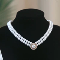 Imagem da promoção Conjunto De Joias De Pérolas Florais Estilo Coreano 3 Peças Presente De Casamento Nupcial Para Mulhe