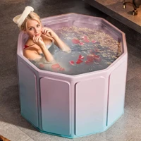 Imagem da promoção Banheira Dobrável SPA Adulto Banheira Ofurô Profissional Sem Montagem Armazenamento Fácil