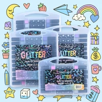 Imagem da promoção Marcador metálico 12/24/36/48/60 caneta de glitter de cabeça dupla marcador de cabeça dupla brilhant
