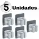 Kit 5 Suportes Adesivo Organizador Vassouras Rodos Suportes Organizadores Sem Furar Parede em oferta