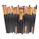 KIT 20 Pcs Pincéis De Maquiagem em oferta