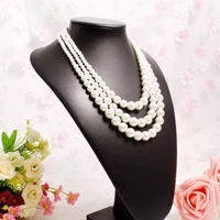 Imagem da promoção Colar de pérolas em três camadas, nova coleção de moda, estilo personalizado, ideal para fotos de qi