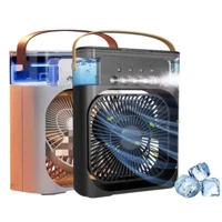 Imagem da promoção Ar Condicionado Climatizador Umidificador Ventilador Portátil Led Quarto Sala Escritório Mesa