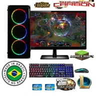 Imagem da promoção computador i3 barato ssd128gb+hd500g 8g monitor 19' estudos word cs lol mine et2 gta5 offline Roblox
