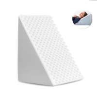 Imagem da promoção Encosto Anatômico, Triangular, Branco, Leitura, Pós Operatório, acompanha Capa Com Zíper, BraSoft Co