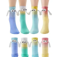 Imagem da promoção Meias Femininas Coloridas Para Segurar As Mãos , Magnéticas Personalizadas Fofas Casal Selvagens De
