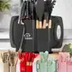 Kit Utensílios de Cozinha 19 Peças •  Aleatorio Silicone com Cabo de Madeira • Completo e Resistente em oferta