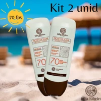 Imagem da promoção Kit 2 Protetor Solar Fps 70 Facial e Corporal C/ TOQUE SECO ANTISSINAIS
