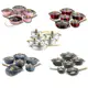 Kit 6 panelas + talheres em aço inox conjunto 18 peças antiaderente em oferta