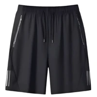 Imagem da promoção Short Masculino Bermuda 2 Bolsos Zíper Secagem Rápida Fina