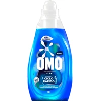 Imagem da promoção Lava-Roupas Líquido Omo Ciclo Rápido Ação Antiodor Frasco 1,4l