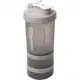 LYOR - Coqueleira shaker 3 em 1 - Performance Cinza 650ml em oferta