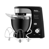 Imagem da promoção Batedeira Planetária Philco Preta 775W 12 Velocidades 4 Litros Turbo PBP775P